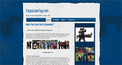 Desktop Screenshot of fargolasertag.com